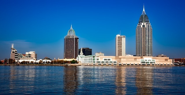 mobile, alabama, panorama