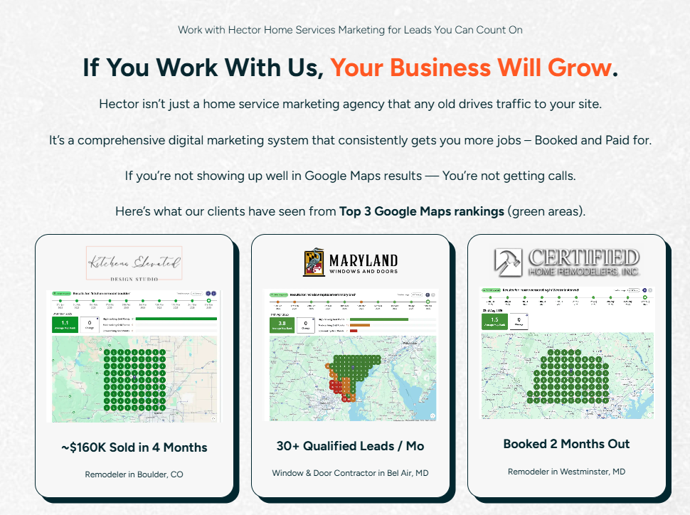 Leads for Contractors - 6 lead generation services