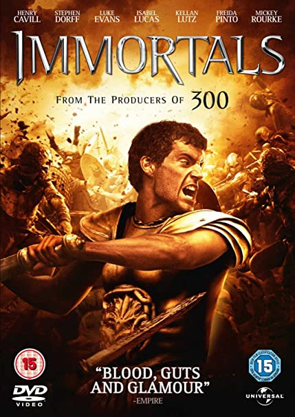Henry Cavill hit movie: Immortals (2011)