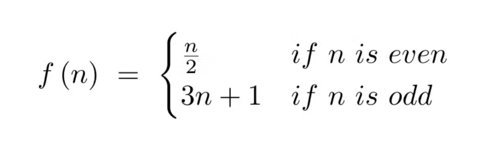 One of the hardest math problems: Collatz conjecture