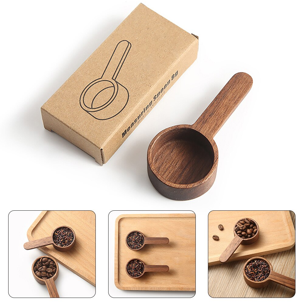 wooden measuring spoon set