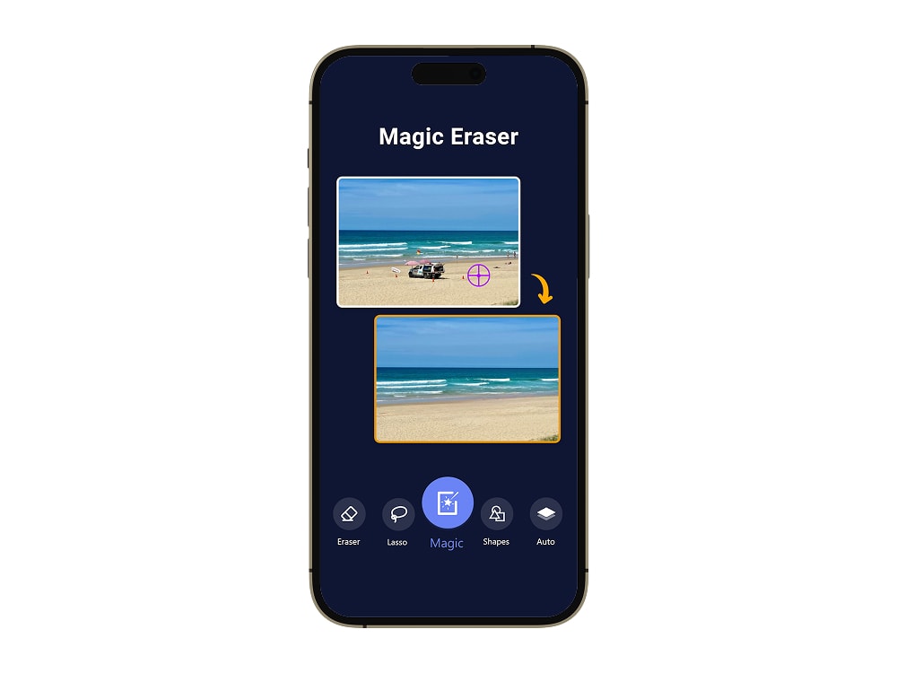 5. Magic Eraser Background Editor