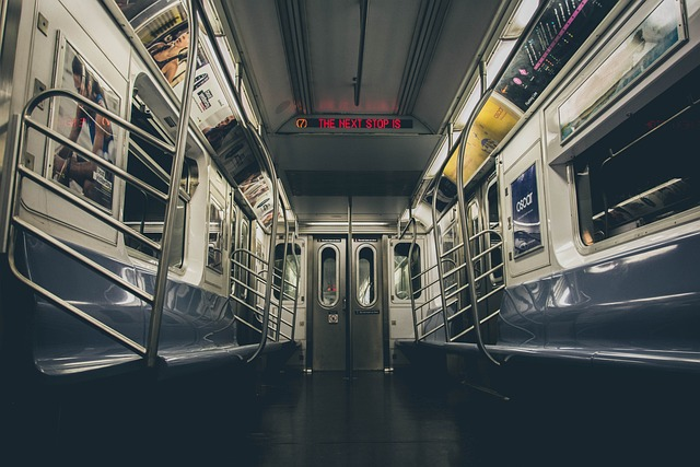 subway, metro, train