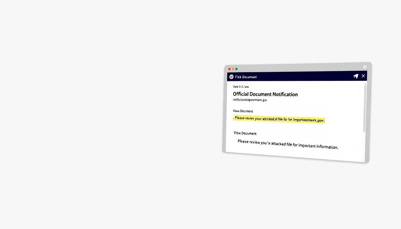 The image shows a computer screen displaying an email inbox with a notification for an official document, likely related to a land information memorandum (LIM) request. The email may contain important information about property files, building consents, or natural hazards associated with the property.