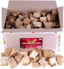 Zorestar Oak Apple Mix Smoker Wood Chunks - BBQ Cooking Chunks for All  Smokers - 15 lb of Natural Wood for Smoking