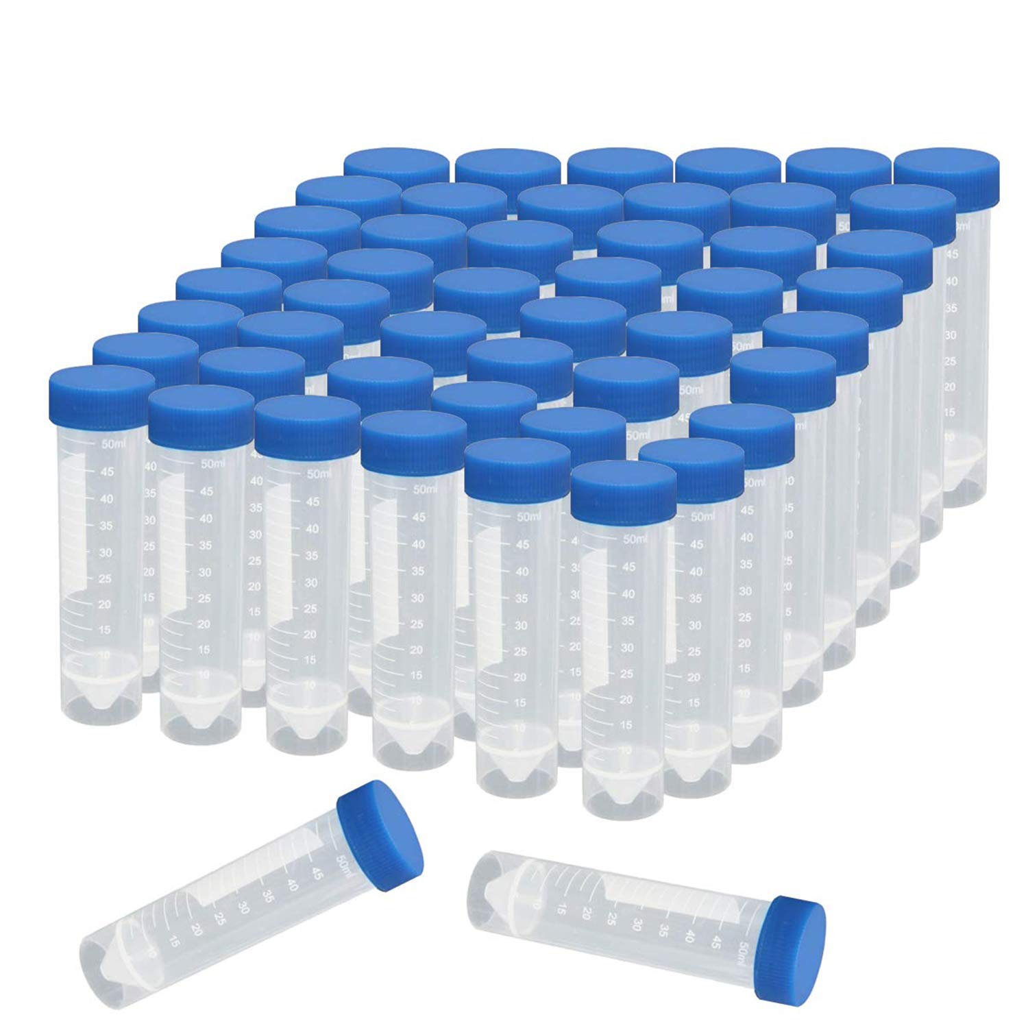 An image showing centrifuge tubes, which are commonly used in laboratories for separating liquids based on density. Learn more about what are centrifuge tubes used for in our guide to understanding centrifuge tubes.