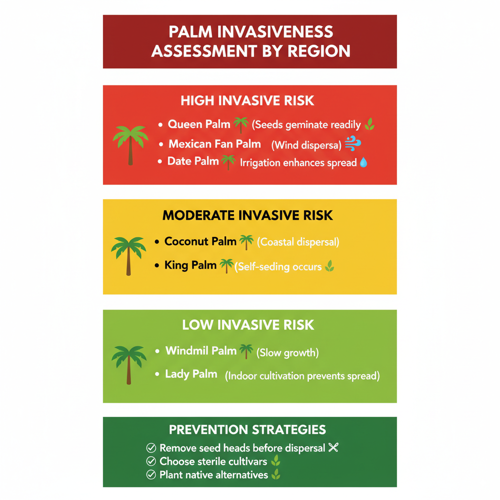 Palm Invasiveness Assessment by Region infographic