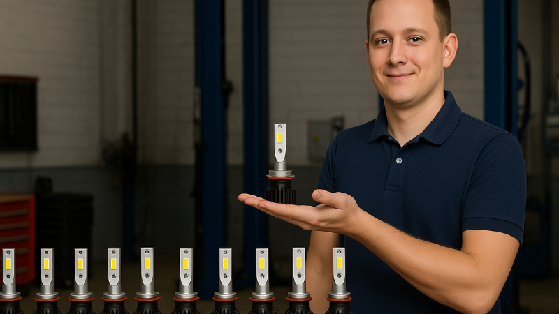 A reseller with good quality stock halogen bulbs and LED bulbs