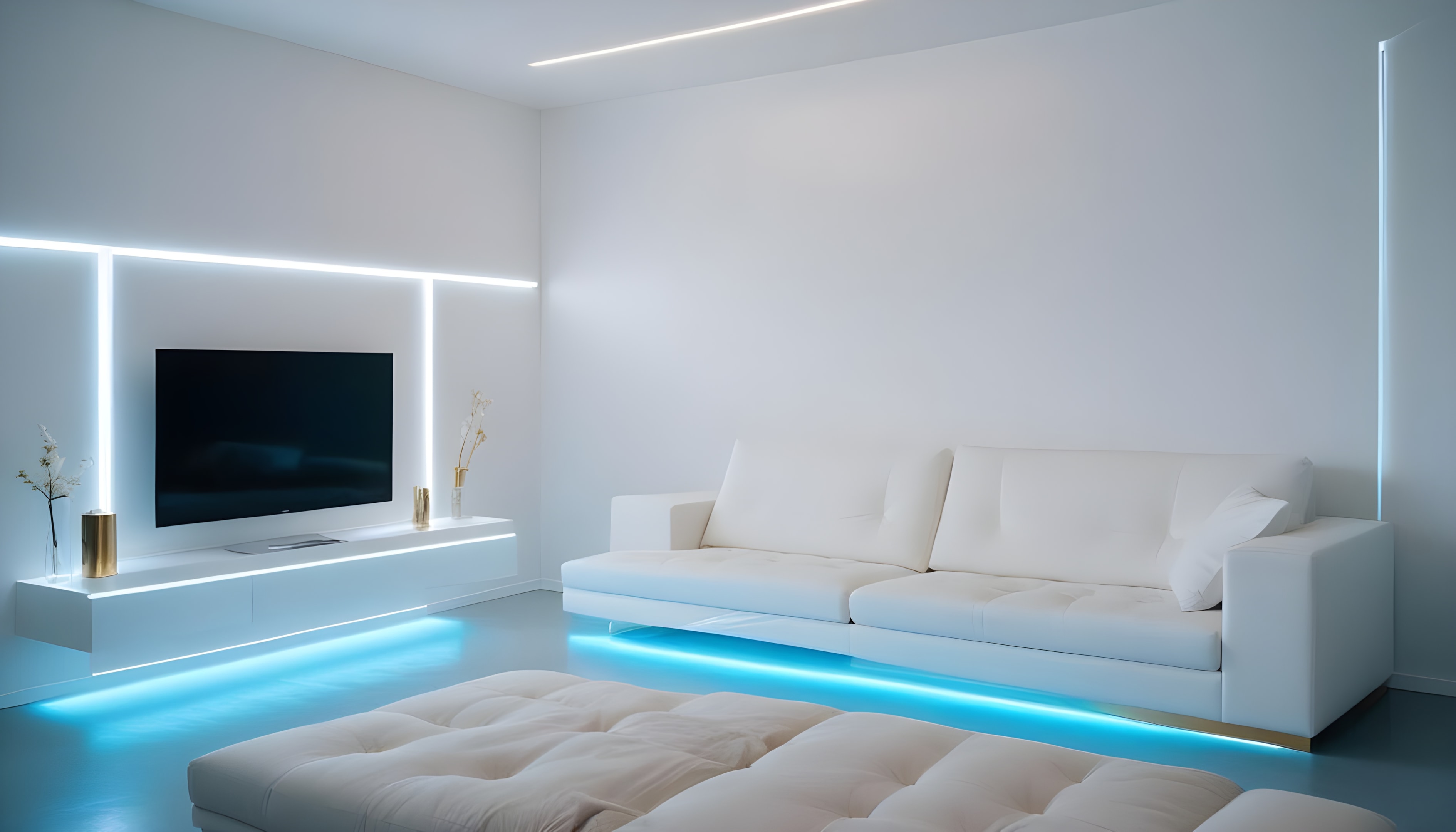 Alternative text: Our offer includes LED lamps in various colors. Link: https://www.freepik.com/premium-ai-image/photo-interior-modern-design-room-3d-illustration_236557926.htm