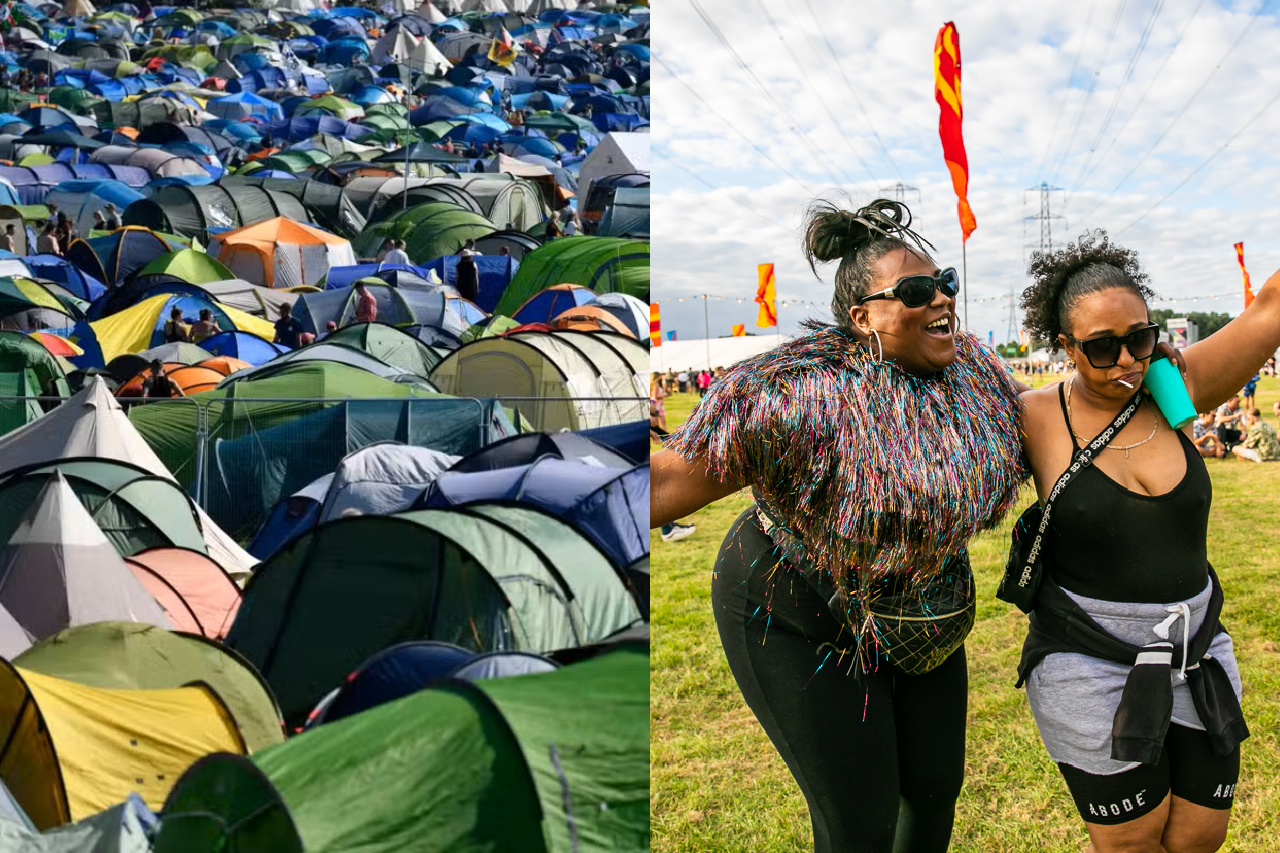 Camping vs one day festivals