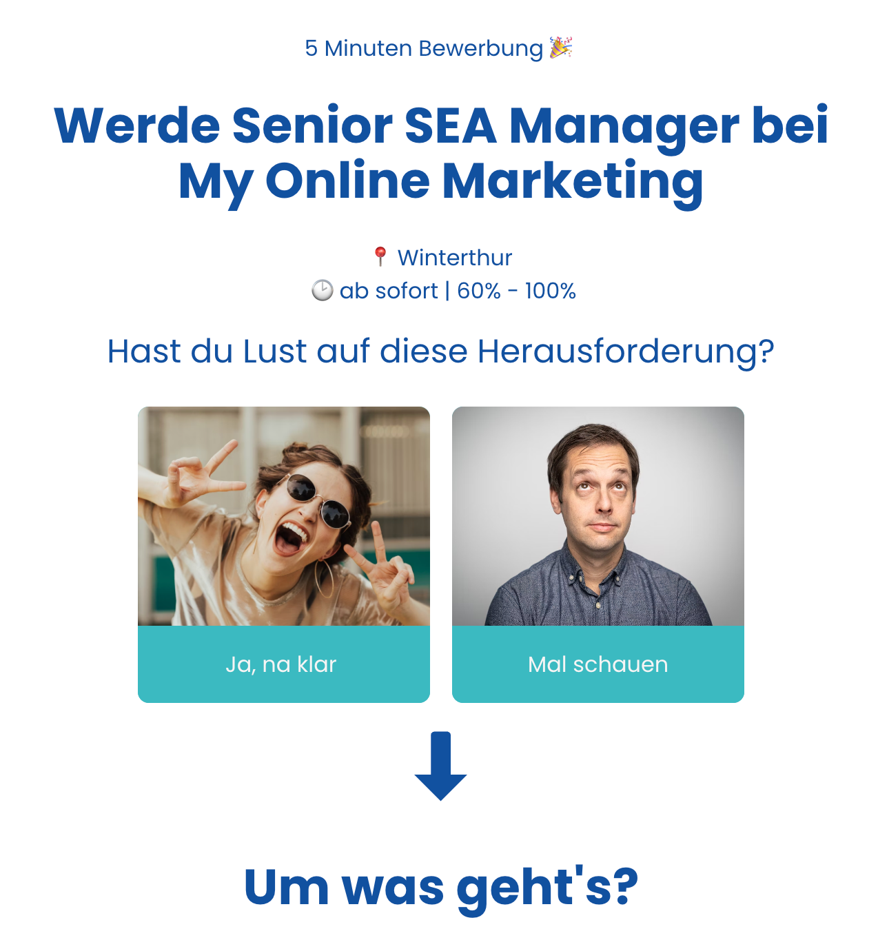 Mobile Funnel für Recruiting