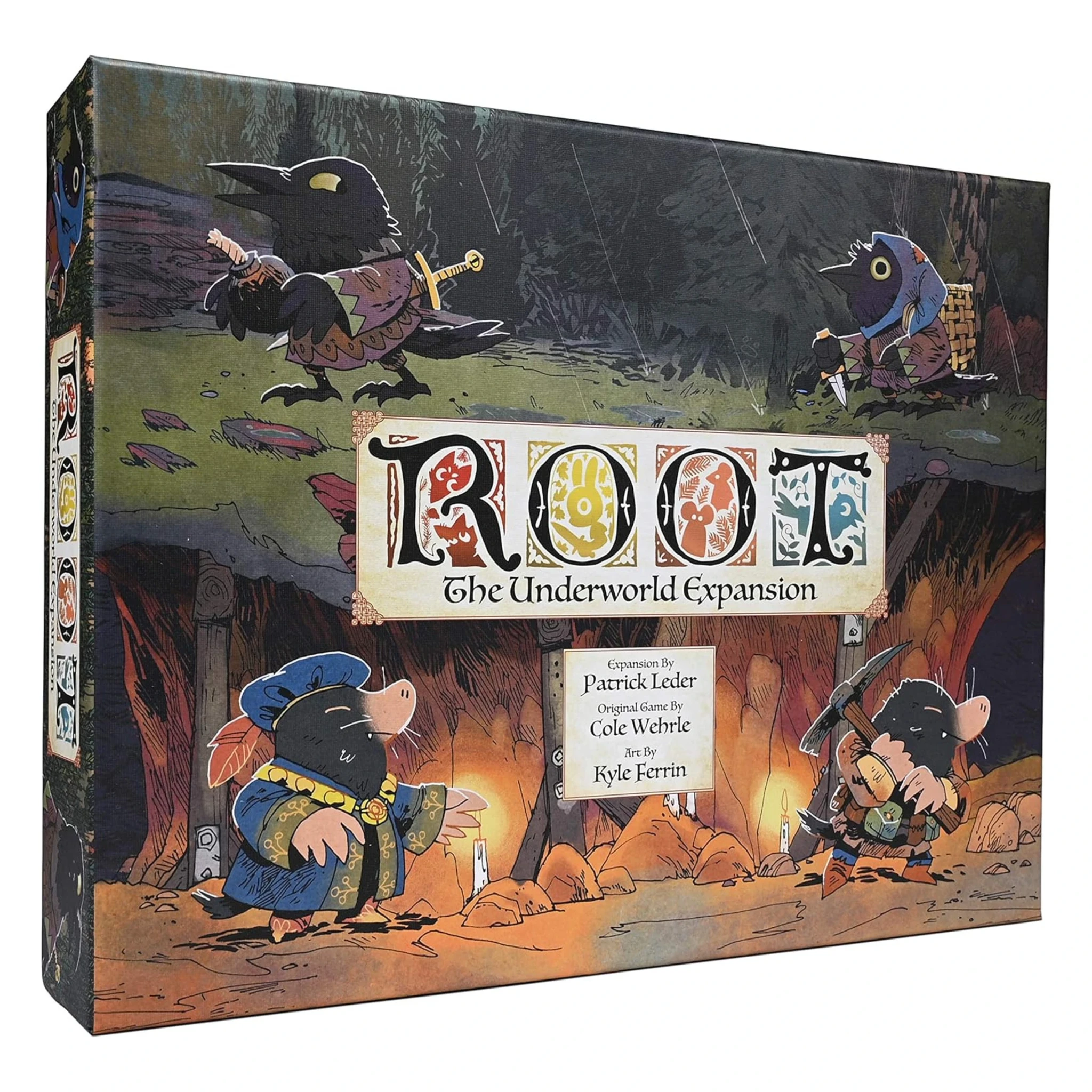 A visual representation of The Underworld Expansion series for the Root game.