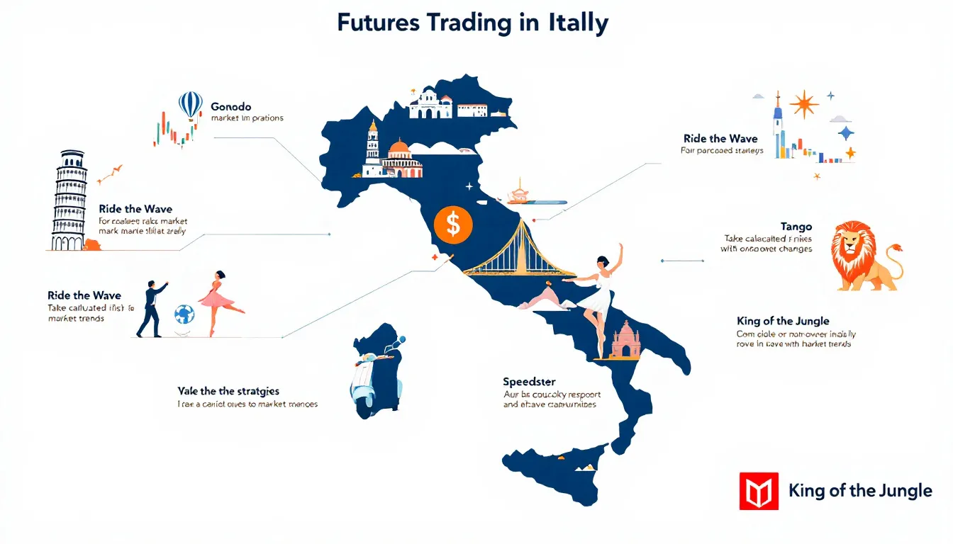 Strategies for futures trading in Italy, illustrating various trading strategies.