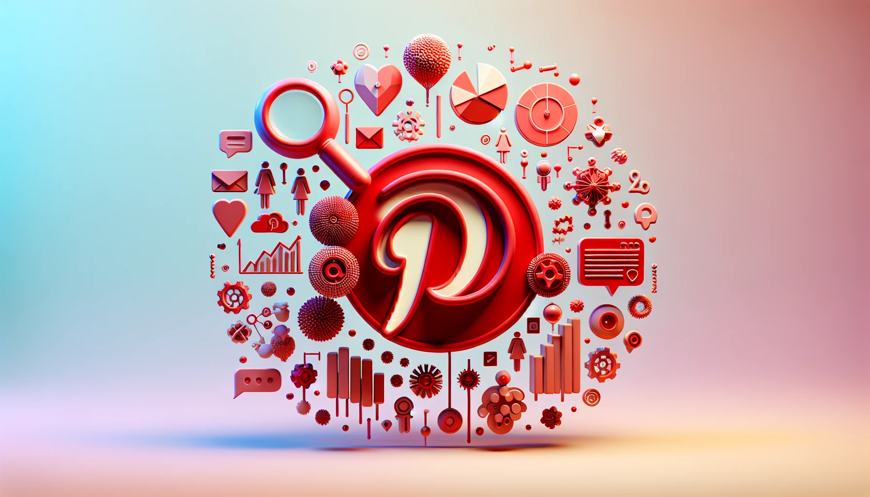 Pinterest logo and affiliate marketing text