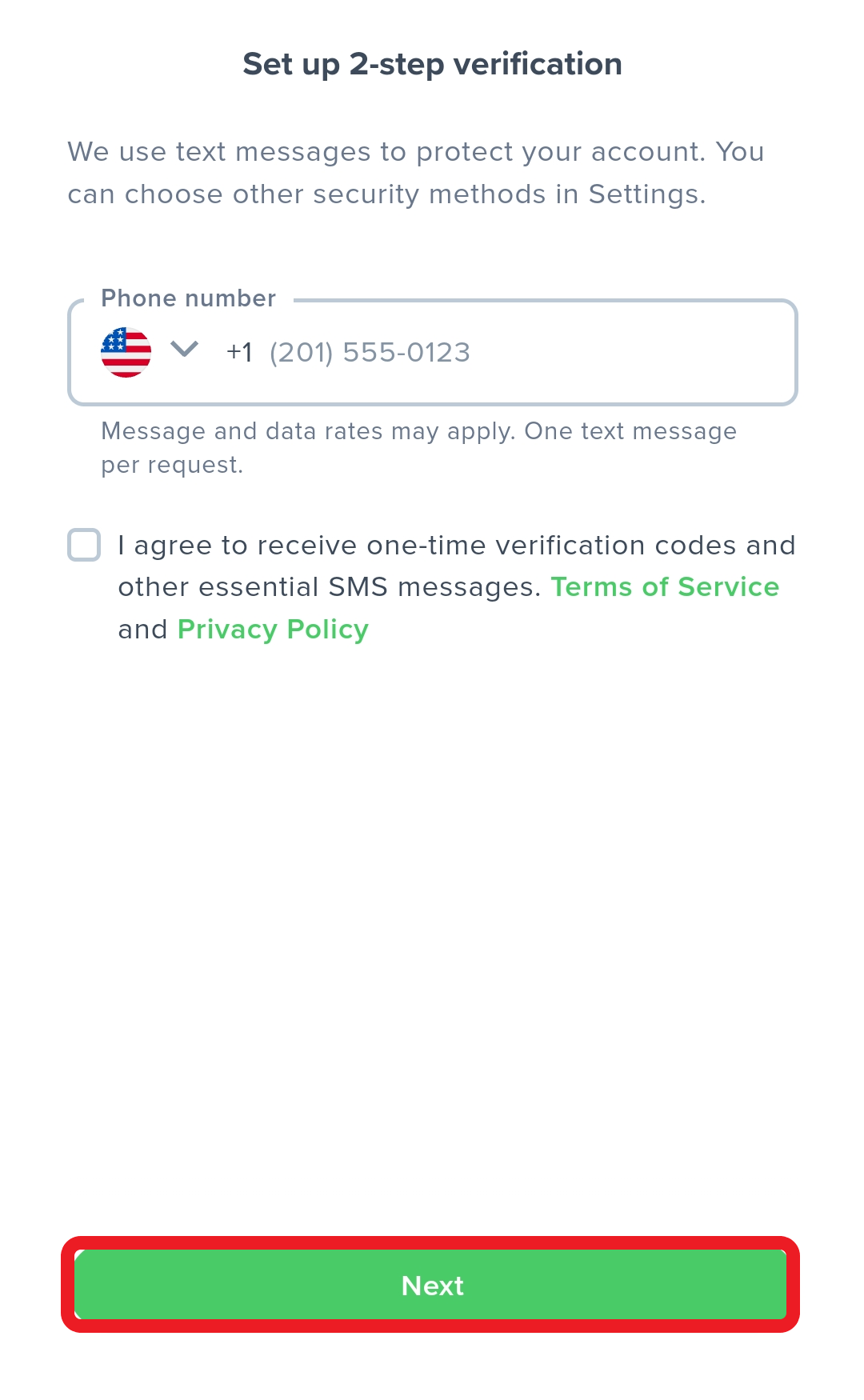 Secure verification