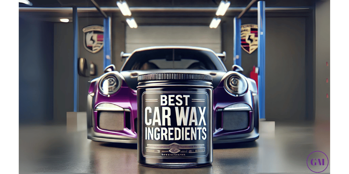 carnauba wax, beeswax, silicone, polymers best ingredients when applying wax.