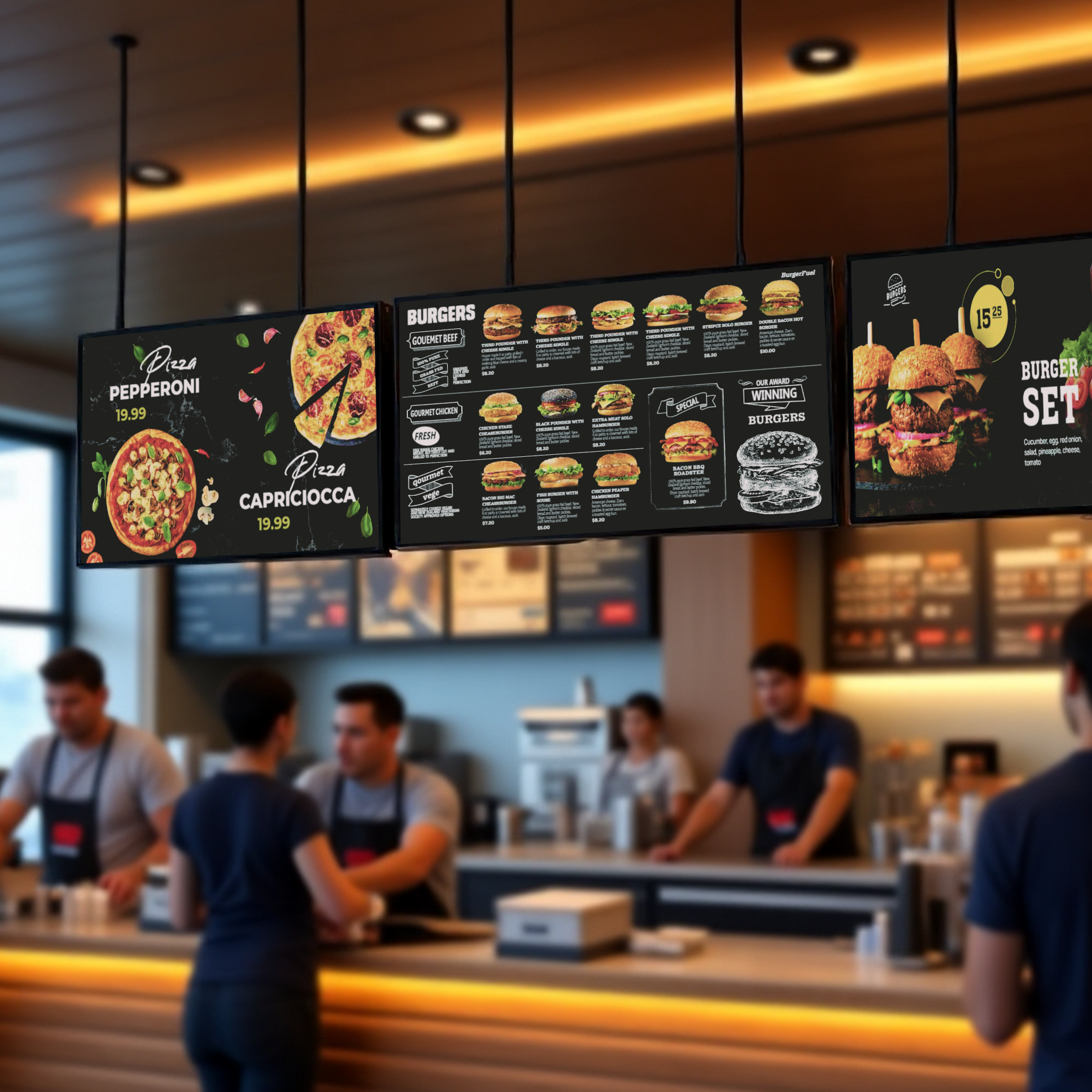 What Are the Top 9 Benefits of Digital Signage? 8 food and restaurants