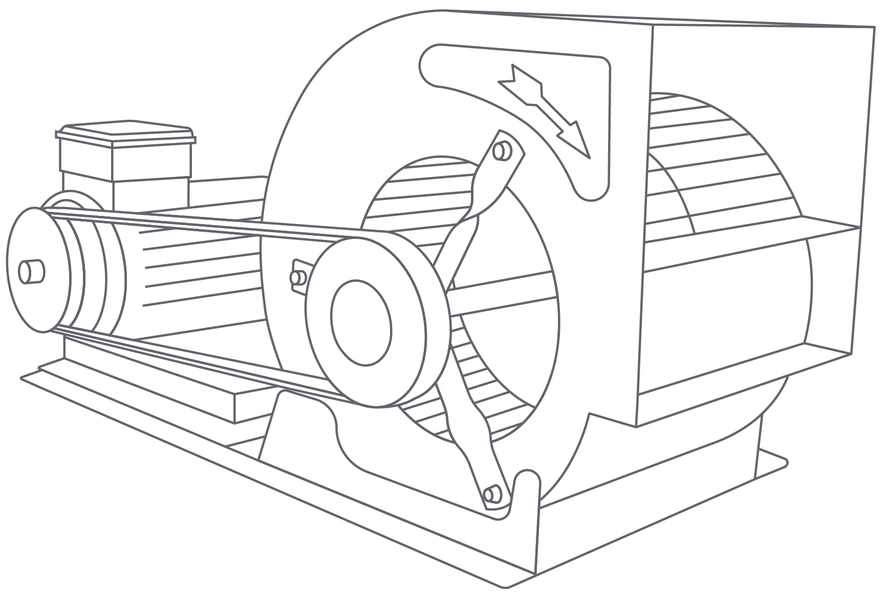 Housed Centrifugal Fan