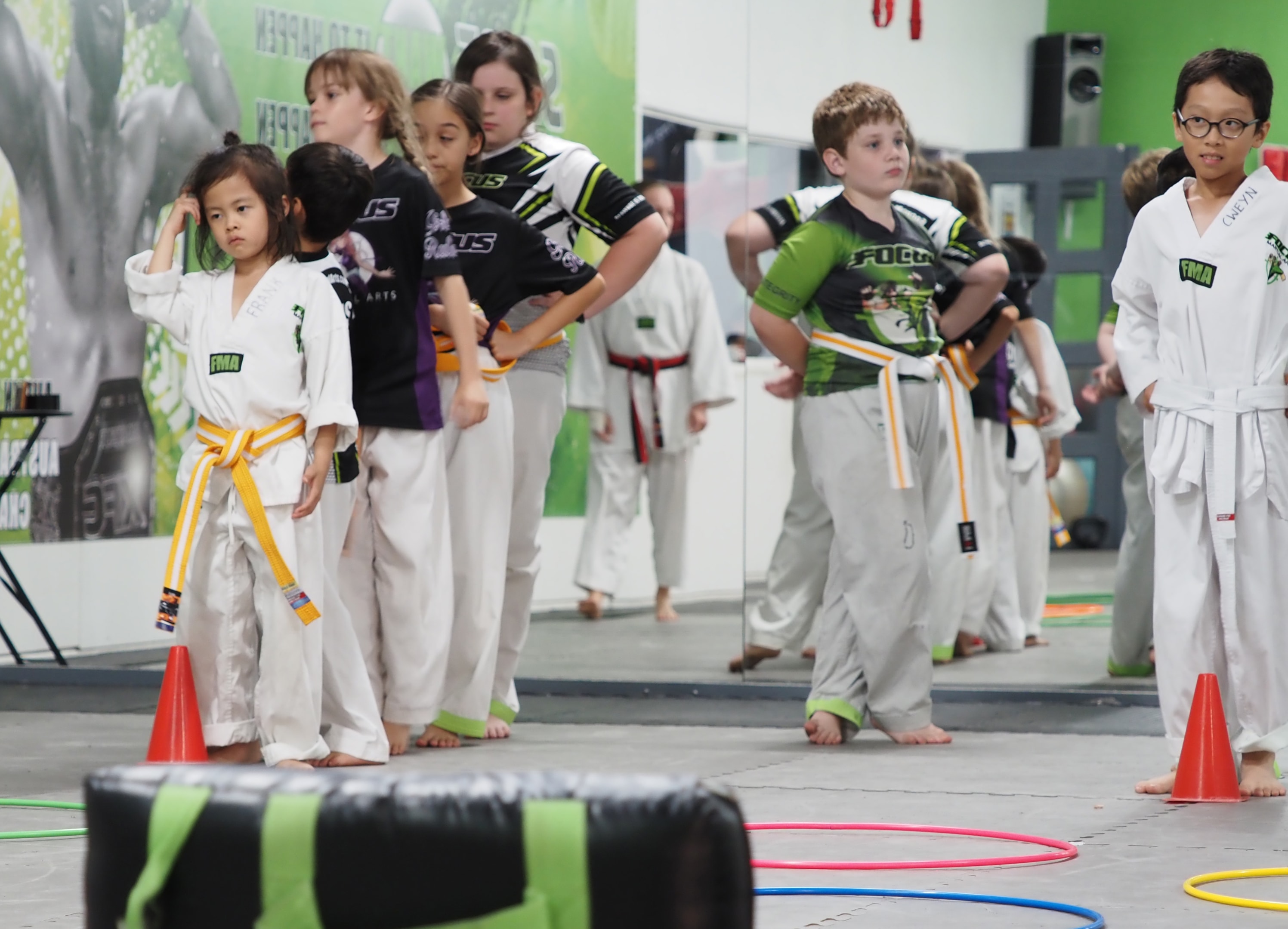 learn self defence and self control with our martial art