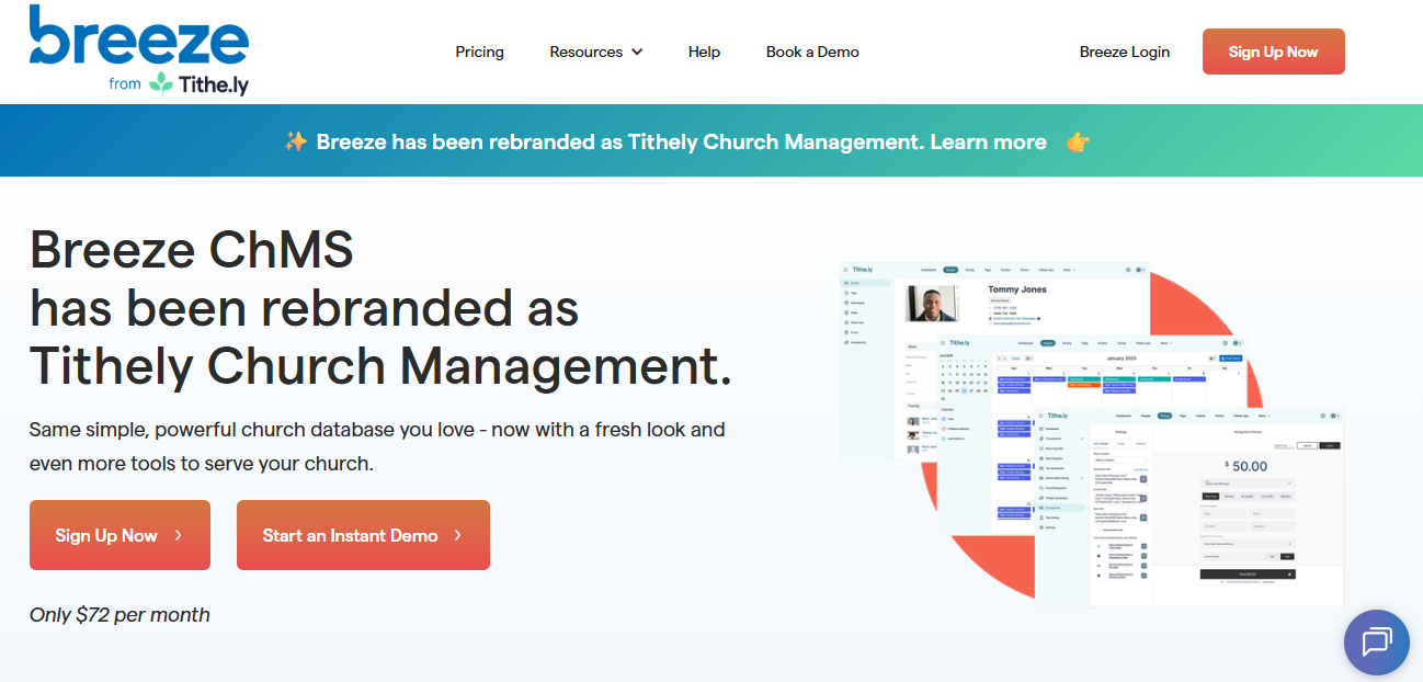 What Are The 11 Best Church Software for 2026? 8 breeze chms