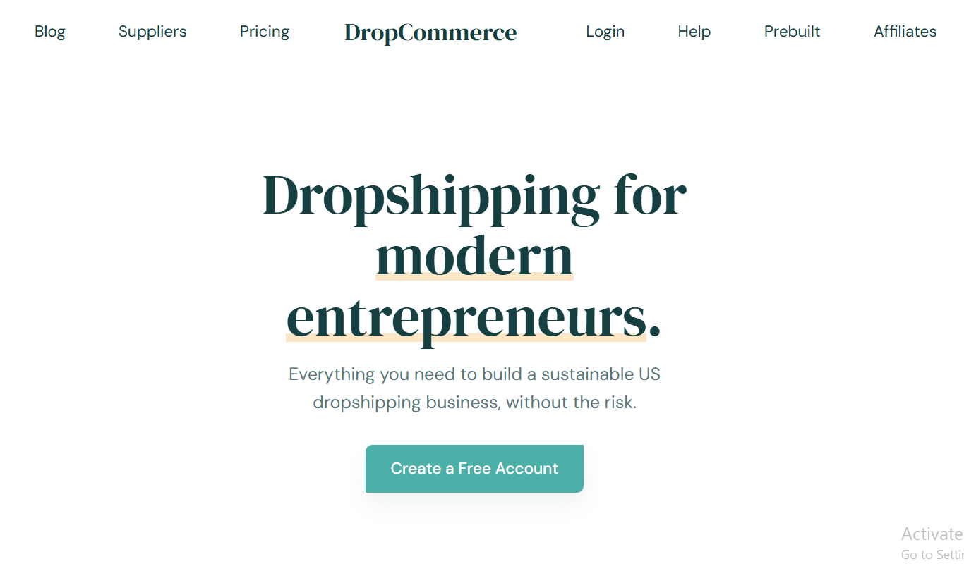 dropshipping suppliers for shopify