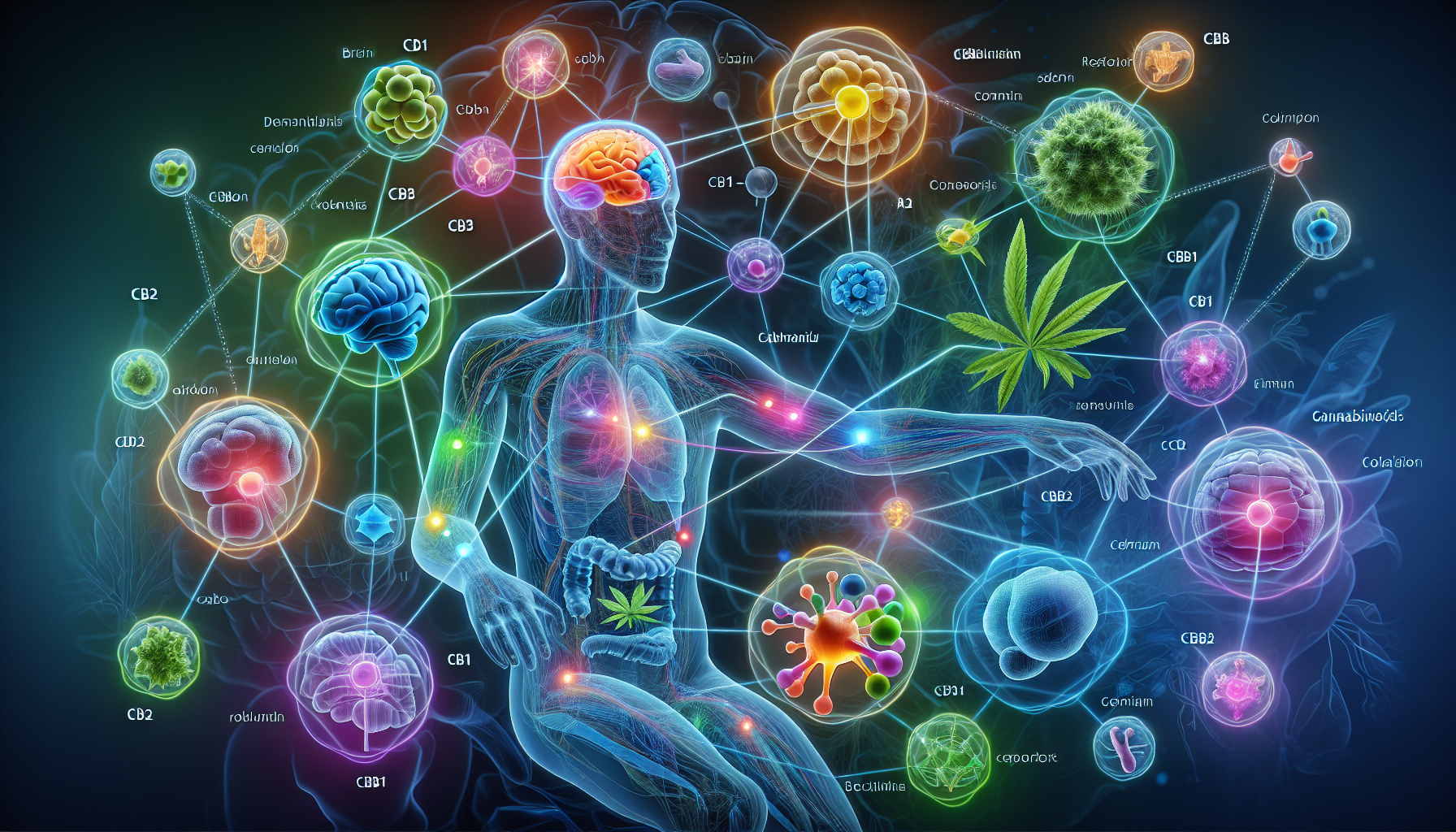 Cannabinoide und ihre Wirkungen auf den menschlichen Körper.