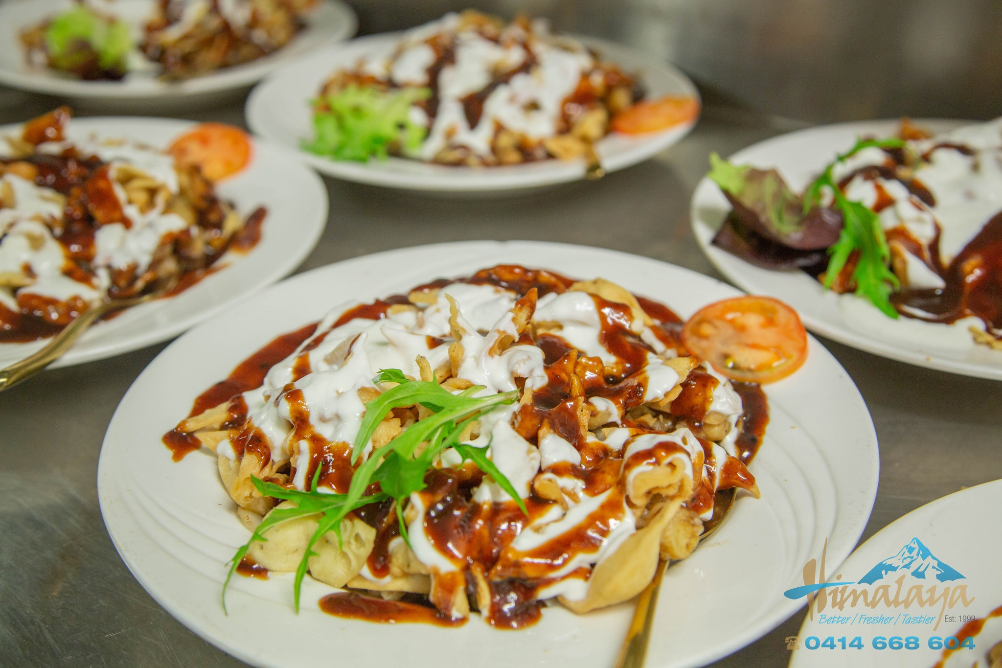 Samosa Chat | Exploring Indian Street Food in Sydney | Himalaya Restaurant 