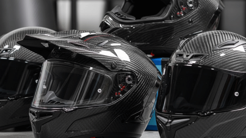 Carbon Fiber Shell Helmets
