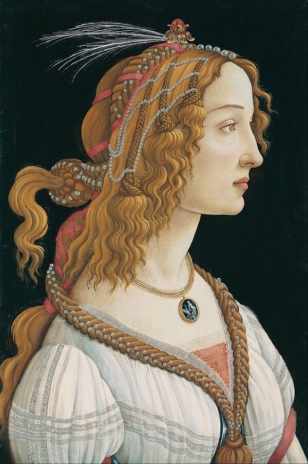  Portrait of a Young Woman by Sandro Botticelli