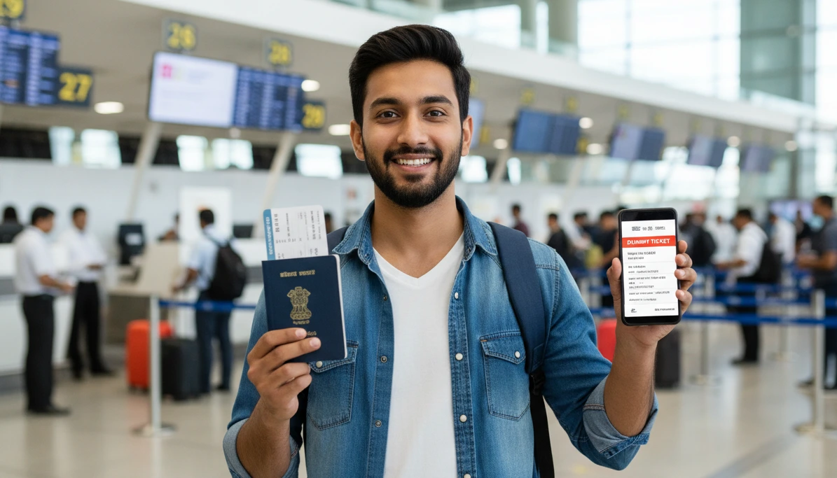 Turning PNR into interview confidence with a dummy ticket for visa interviews