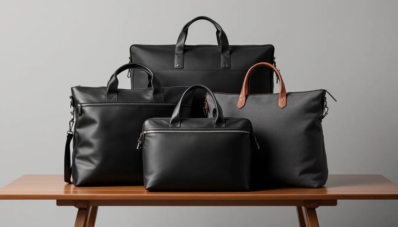 High-quality conference bags with premium materials and branding.
