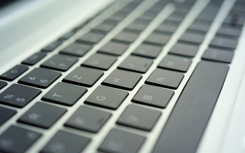 Close-up of a keyboard