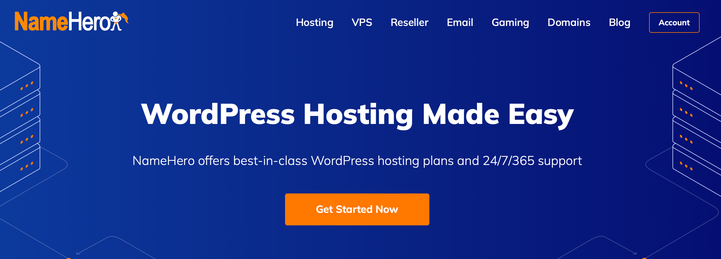 NameHero offers WordPress hosting plans