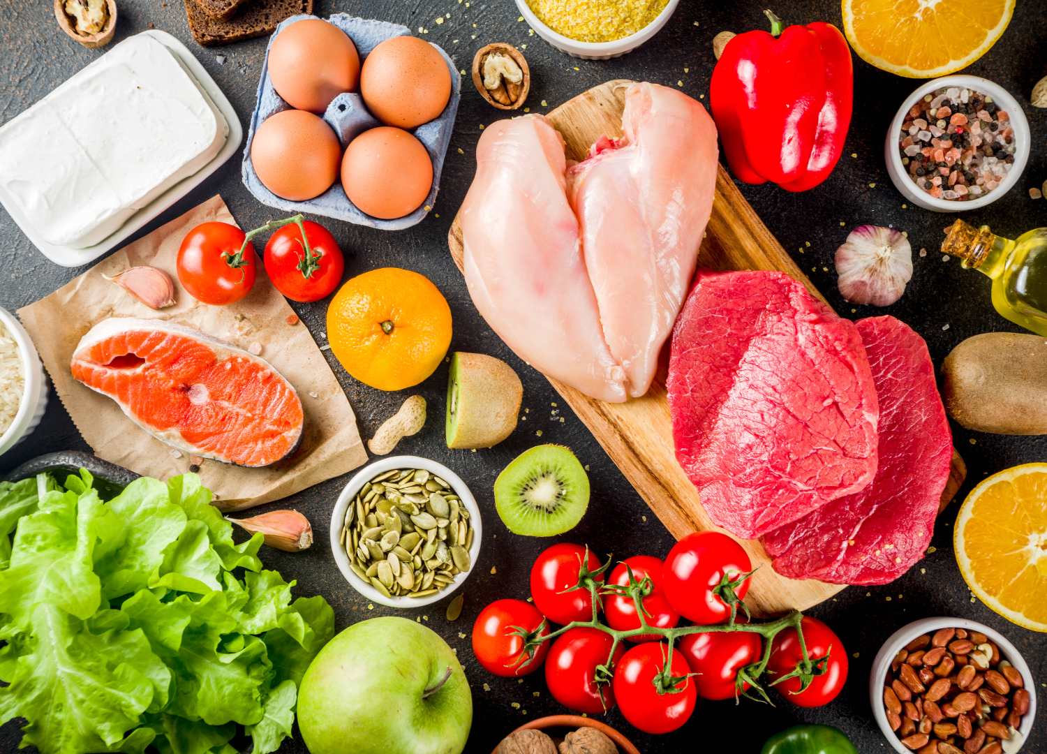 Nutritious diet and testosterone levels