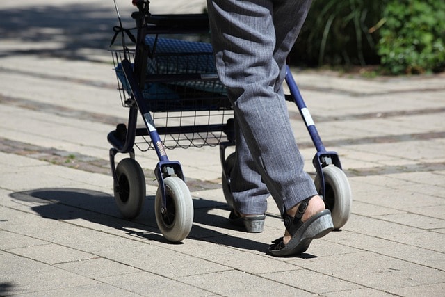 Staying mobile contributes to healthy aging.