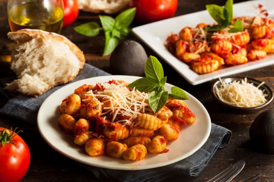 Makaron gnocchi danie