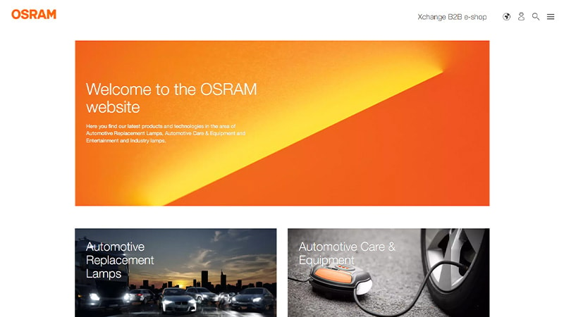 Home Page OSRAM