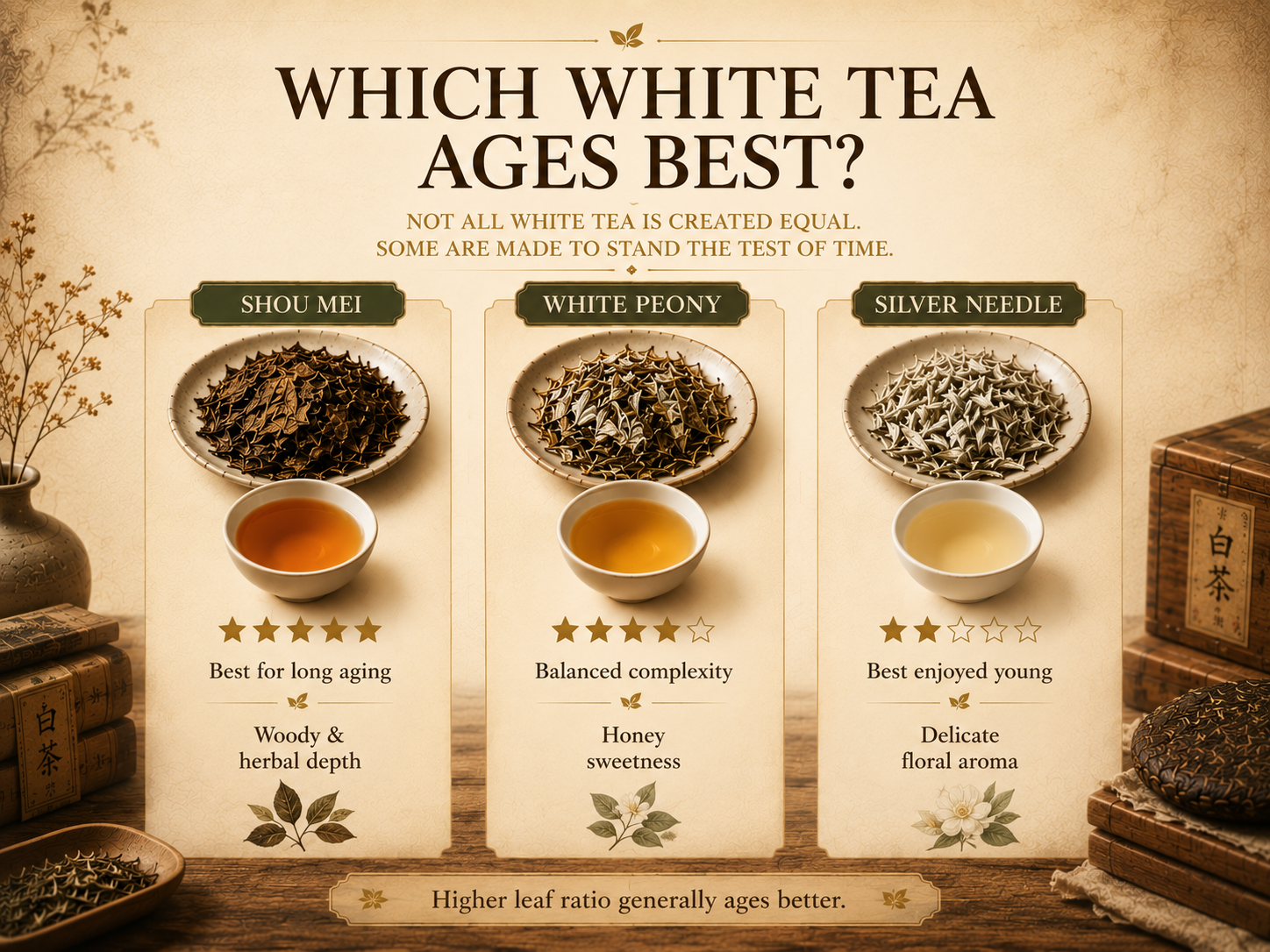 WHICH WHITE TEA AGES BEST