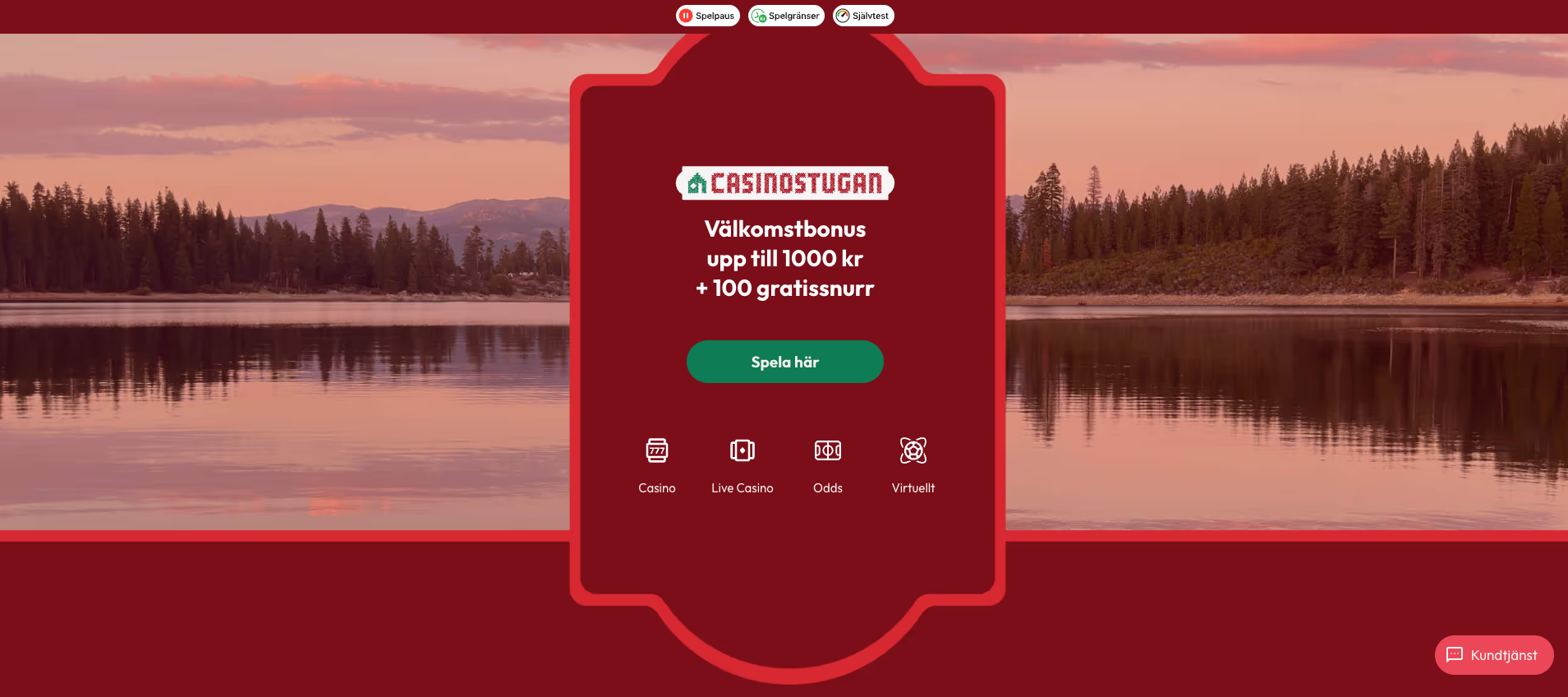 Casinostugan online casino - svenskt mobilcasino