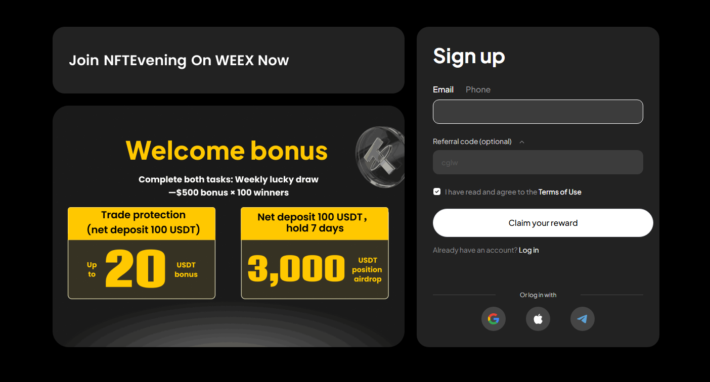 WEEX Referral Code 2026: 