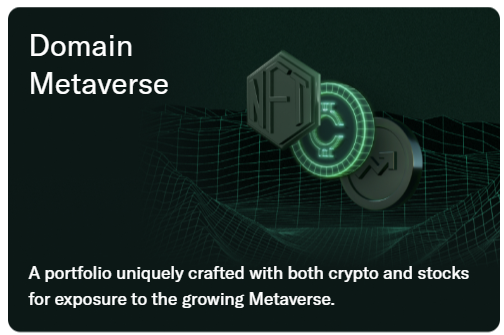 Domain Metaverse - crypto and stocks from companies dominating the metaverse