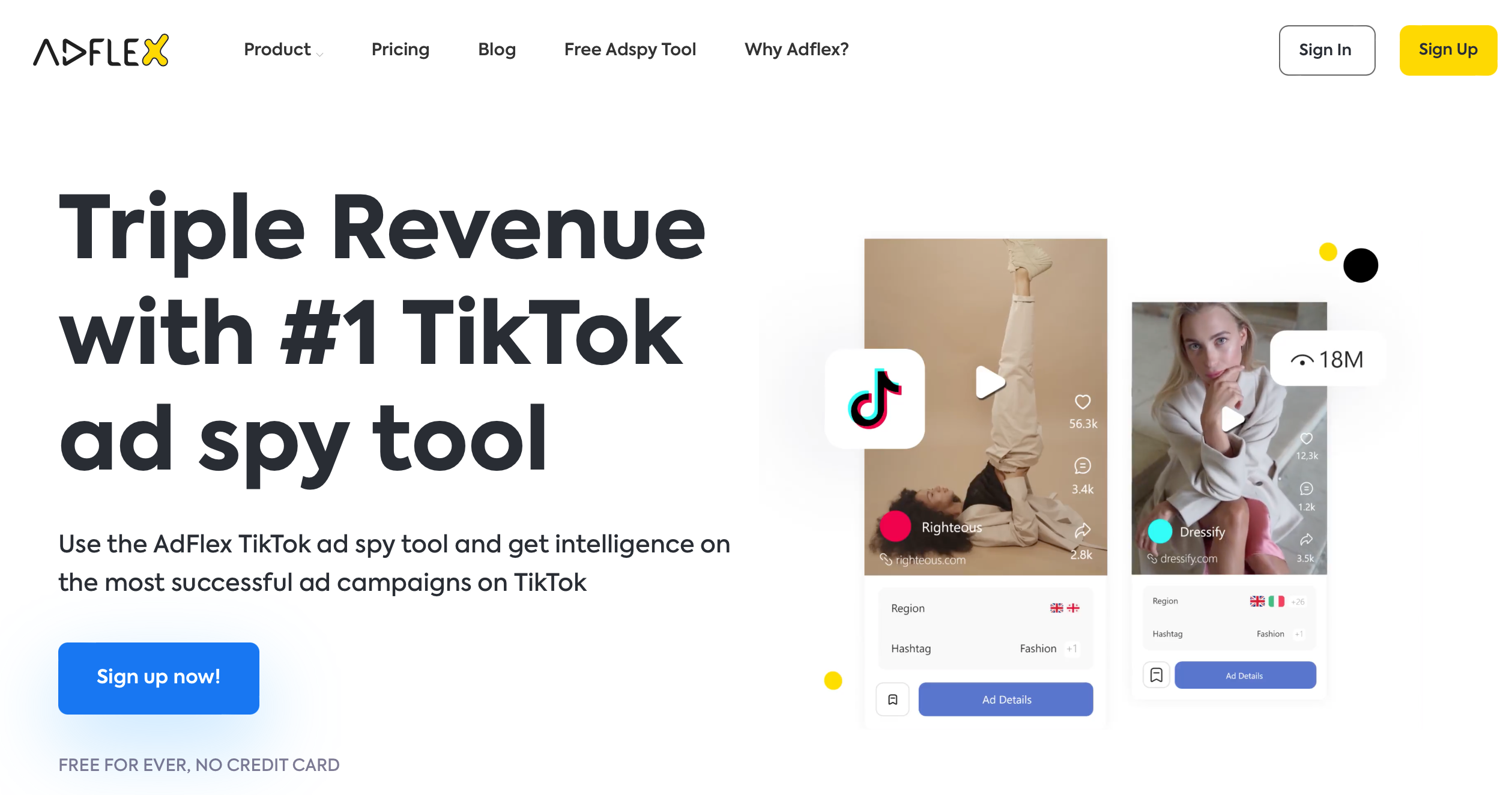 tiktok spy tool - adflex 