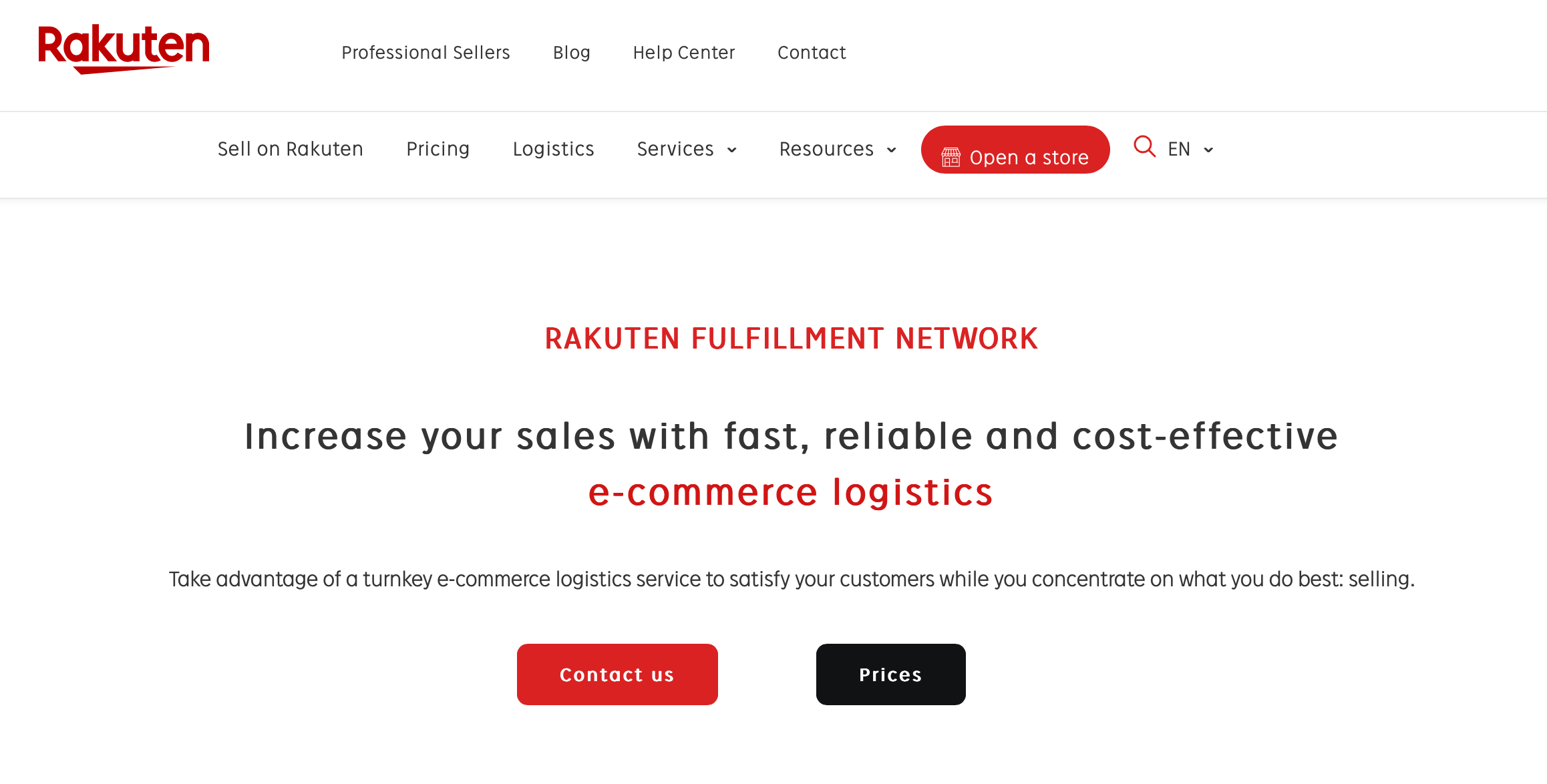 dropshipping fulfillment - rakuten super logisitics 