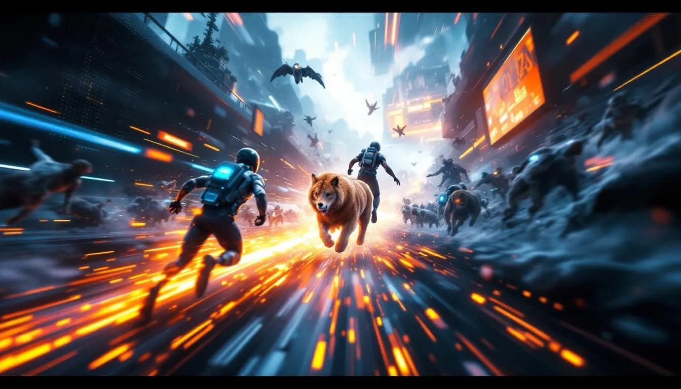 A variety of immersive video content types, including wildlife and sports.