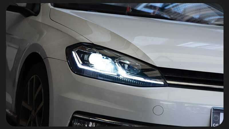 LED headlight installation