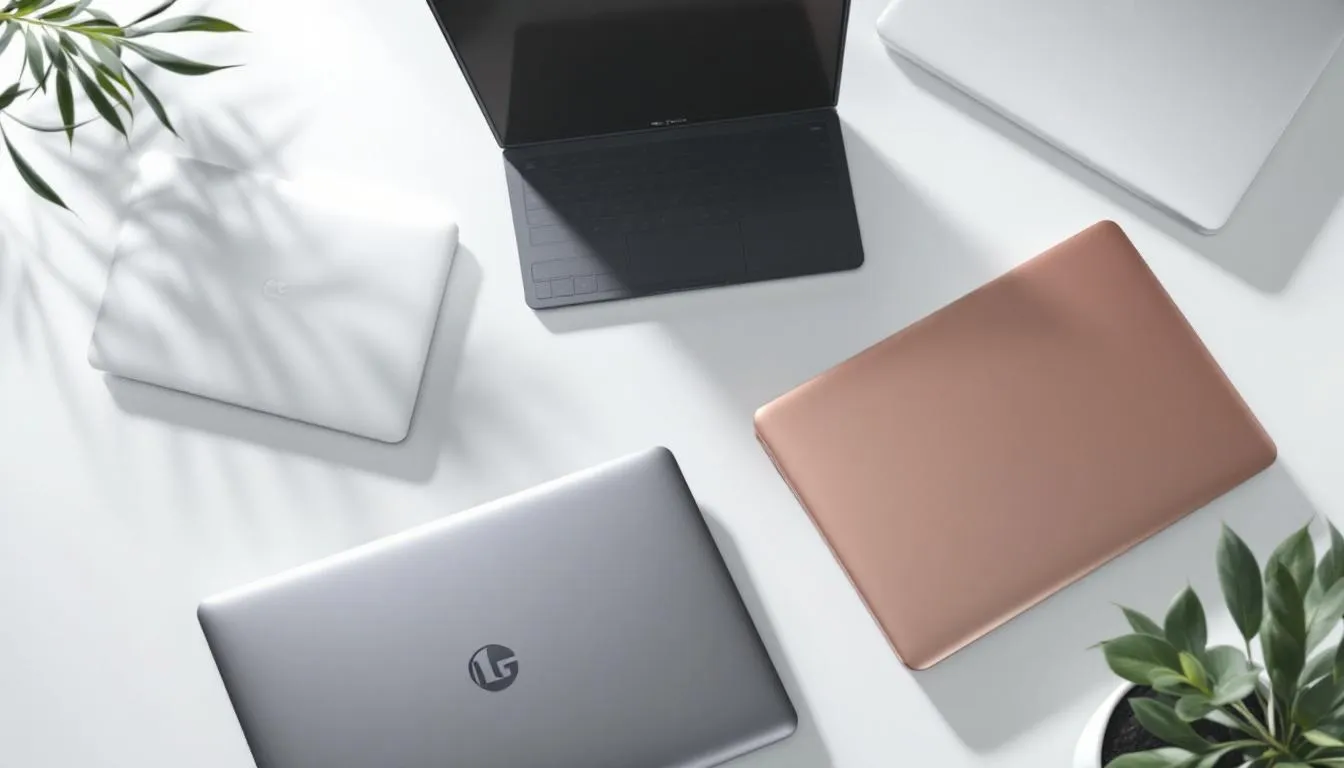 Eine Übersicht der besten leichten Laptops, darunter Modelle wie LG Gram und MacBook Air.