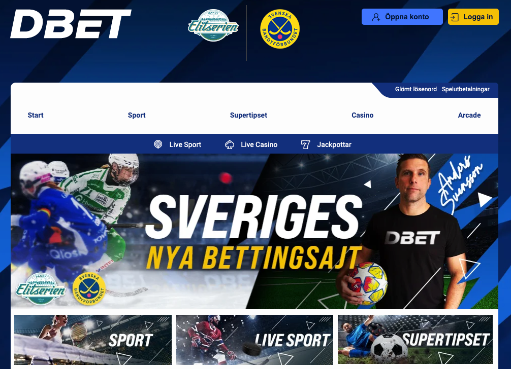 DBET är en ny bettingsajt på marknaden