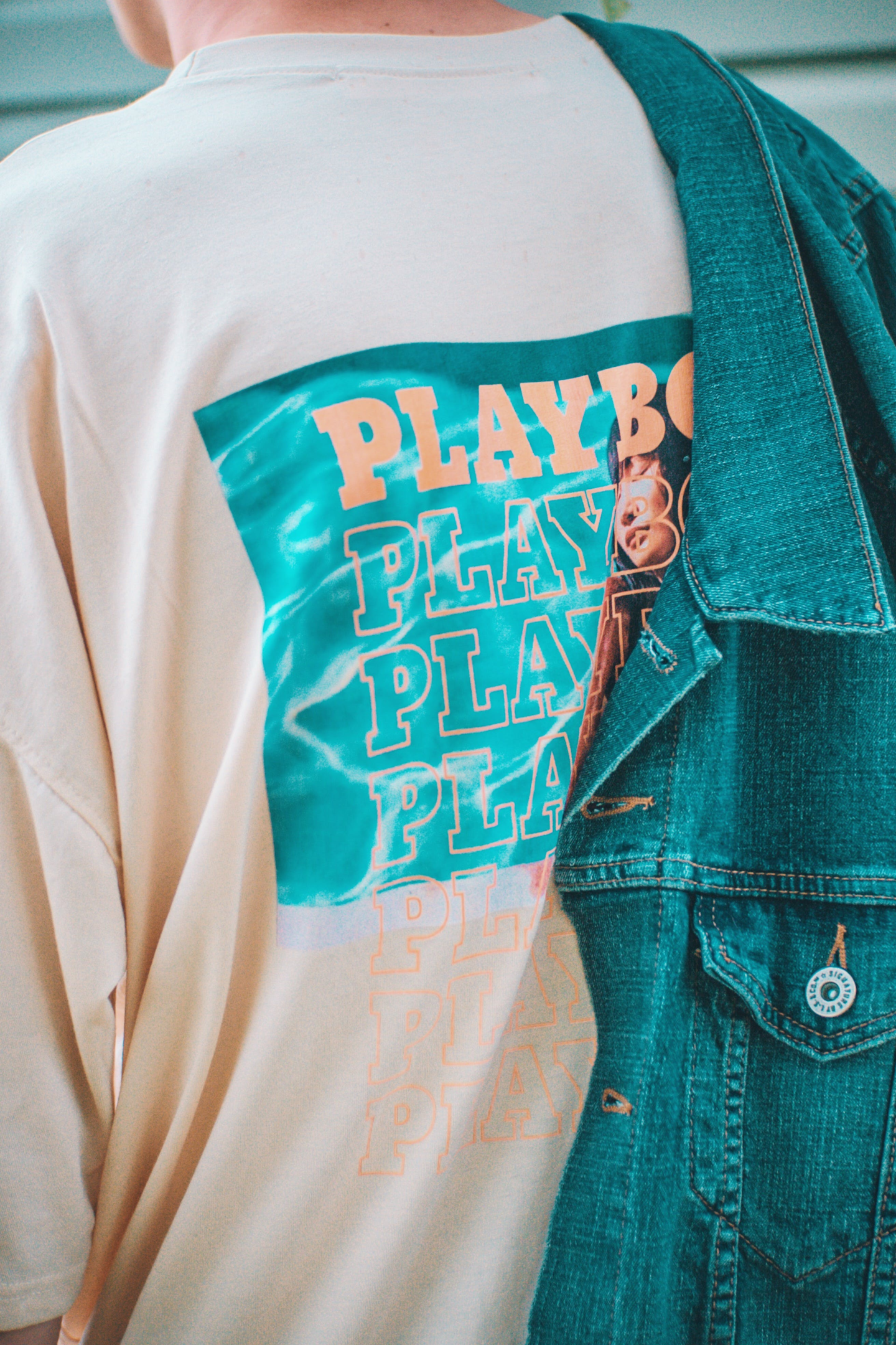 playboy printed shirt