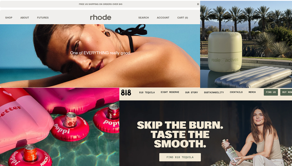 Photos: Brand websites & Instagrams