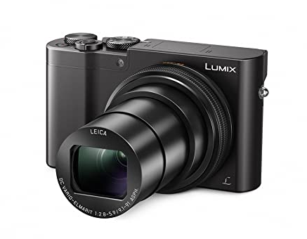 Panasonic Lumix DMC-TZ100 Compact Digital Camera (25-250 mm, 10x Optical Zoom, F2.8-5.9 Leica Lens) - Black